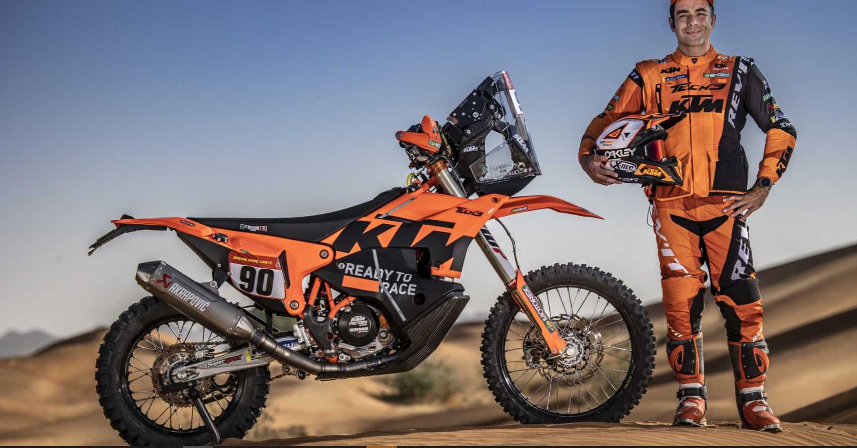 Данило Петруччи подтвердил сенсационный переход в MotoGP Dakar в 2022 году
